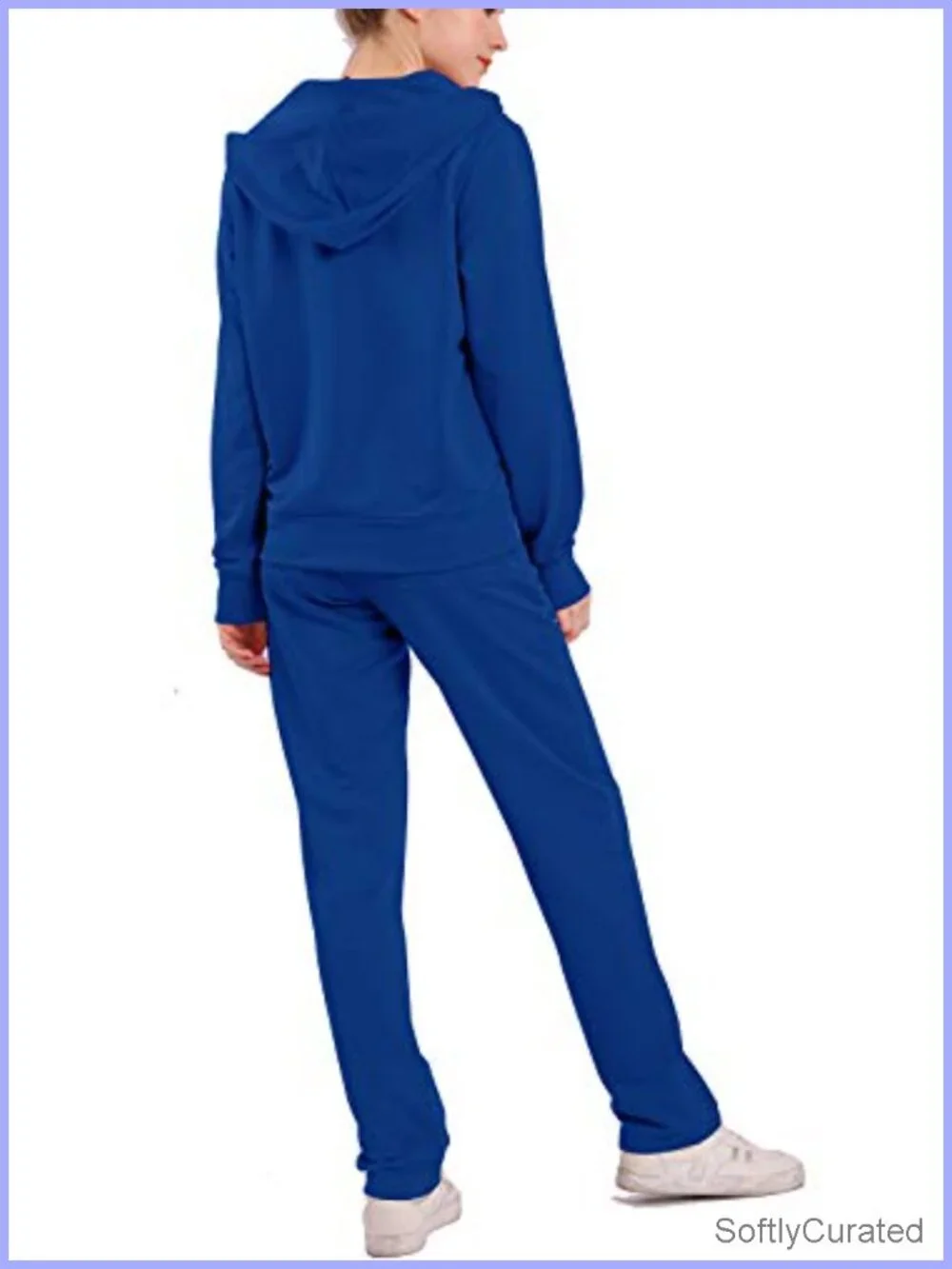 Women's Casual 2 Piece Tracksuit Set - Sweatsuit with Hoodie & Joggers